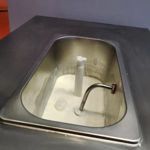 Machine à glaces <span class=keywords><strong>italienne</strong></span> à 3 mains pour faire des glaces molles, des cornettos, nouvelle machine à glaces pour les petites entreprises - Product Image 4