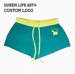 Fabricants de vêtements personnalisés <span class=keywords><strong>2024</strong></span> <span class=keywords><strong>Football</strong></span> Cheer Shorts pour femmes respirant OEM pays chaud impression nœud bouton fleur fourrure - Product Image 5