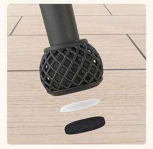 Couvre-pieds <span class=keywords><strong>de</strong></span> chaise 3D creux autobloquant en feutre, couleur unie, protection silencieuse, antidérapant, résistant à l'usure, tapis <span class=keywords><strong>de</strong></span> protection pour meubles - Product Image 2