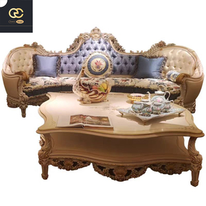 Sofá combinado de diseño de sala de estar de tela para el hogar de estilo europeo de lujo aristócrata de gama alta - Product Image 6