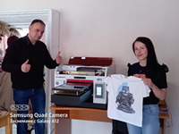 Imprimante 3D DTG Erasmart format A3, machine d'impression de t-shirts, imprimantes à jet d'encre, imprimante à jet d'encre directe sur mur 1390