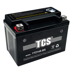 <span class=keywords><strong>Batterie</strong></span> TCS YTZ14S-<span class=keywords><strong>BS</strong></span> de haute qualité <span class=keywords><strong>12V</strong></span> 14AH, <span class=keywords><strong>batterie</strong></span> de <span class=keywords><strong>moto</strong></span> à charge sèche pour <span class=keywords><strong>moto</strong></span> courante - Product Image 1