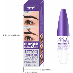 Crayon à sourcils <span class=keywords><strong>semi</strong></span>-<span class=keywords><strong>permanent</strong></span> imperméable et résistant à la sueur, crème naturelle pour les sourcils pour <span class=keywords><strong>mascara</strong></span>, produit populaire - Product Image 5