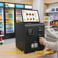 Caisse enregistreuse automatique Android, Kiosque de libre-service, Kiosque de paiement numérique pour la vente au détail avec recyclage de billets et de pièces