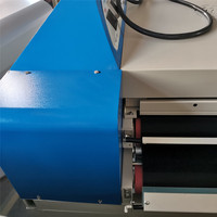 Machine de thermocollage automatique à rouleaux pour bande, largement utilisée en usine, pour le collage de cols, manches et feuilles de tissu, 300, 500, 600