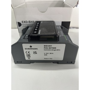 ตัวควบคุมวาล์วขยายตัวอิเล็กทรอนิกส์ Emerson EXD-SH1 0-55 สำหรับระบบ HVAC แบบติดตั้งบนพื้น - Product Image 4