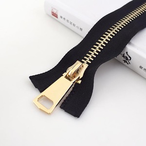 Deepeel KY2085 10 #   <span class=keywords><strong>Fermeture</strong></span> éclair en métal à extrémité ouverte pour vêtements, accessoires de couture, 70/80/90/100 cm - Product Image 5