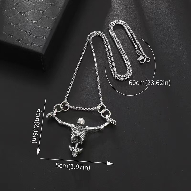 Collana con pendente gatto in acciaio inox - Lamù gioielli