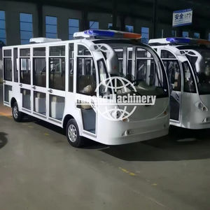 Voiture électrique de tourisme fermée de bonne qualité, 14 places, batterie au plomb-acide, vitesse maximale de 60 km/h, temps de charge de 5 à 7 heures - Fournisseur Chine - Product Image 1