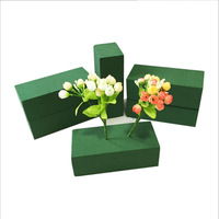 Briques de mousse florale en gros, forte absorption d'eau, fournitures pour arrangements floraux secs et humides