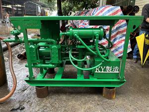 Electric Hydraulic Grout <b>Pump</b> 15 HP Green Fully Hydraulic System Cement Slurry Injector Motor 90L/min Productivity 1 Year - Product Image 3