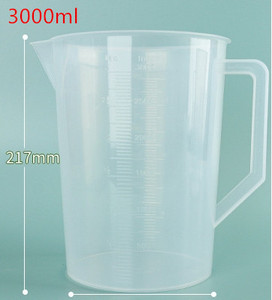 <span class=keywords><strong>300ml</strong></span> 500ml 1000ml 2000ml 3000ml 5000ml rõ ràng nhựa đo cup, phòng thí nghiệm PP Cốc Cốc có tay cầm - Product Image 6
