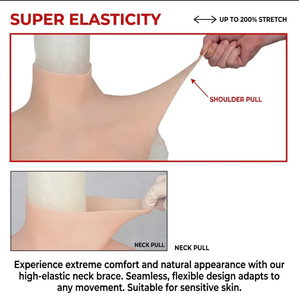 Prothèse mammaire réaliste en silicone pour homme et femme, taille E, <span class=keywords><strong>seins</strong></span> sexy, <span class=keywords><strong>faux</strong></span> <span class=keywords><strong>seins</strong></span> super doux pour <span class=keywords><strong>travestis</strong></span>, sissy, transgenres, transvestites - Product Image 6