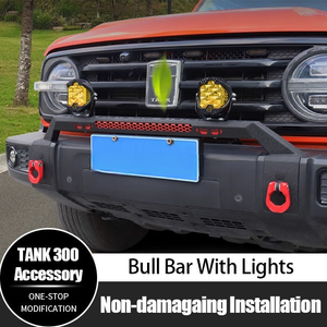 Accesorios Todoterreno de Alta Calidad, Barra Protectora, Parachoques Delantero Modificado, Soporte de Montaje para Foco LED para GWM Tank <span class=keywords><strong>300</strong></span> - Product Image 2