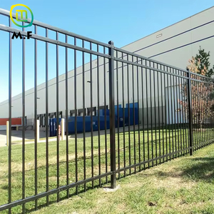 Kazık çit ve örgü kullanımı seçeneği için güvenlik için yüksek kaliteli çiftlik çiti Metal çelik ferforje çit panelleri - Product Image 1
