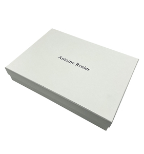 Caja de color con logotipo personalizado, tapa <span class=keywords><strong>y</strong></span> base, caja de regalo rígida para embalaje de vestidos, bufanda, caja de venta al por menor para almacenamiento de ropa de camisetas - Product Image 5