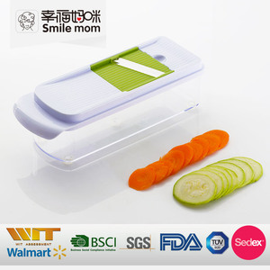 Precio bajo de alta calidad cortador cortadora de plástico multifunción cortador de verduras helicóptero agradable Dicer - Product Image 6