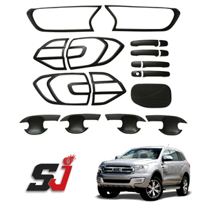 ชุด ABS Body,ชุดคอมโบคาร์บอนไฟเบอร์โครเมี่ยมสีดำสำหรับ2018 <span class=keywords><strong>Everest</strong></span> - Product Image 1