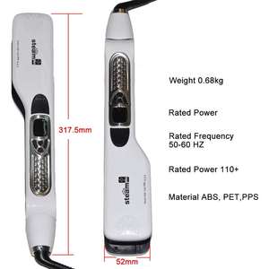 Piastra Professionale a Vapore per Capelli, Ferro da Stiro a Vapore Potente, Piastra Lisciante a Vapore - Product Image 4