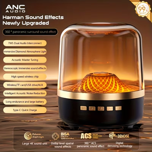 Lonvel Nieuwe Aanwinst Hot Selling Mini Kleurrijke Lichtgevende Draagbare Home Outdoor TWS Bluetooth <span class=keywords><strong>Speaker</strong></span> Bass Subwoofer Draadloze <span class=keywords><strong>Speaker</strong></span> - Product Image 3