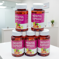 Complément alimentaire à base d'inositol pour l'équilibre hormonal et la santé ovarienne Jiannuo, capsules riches en vitamine D3 MYO D-Chiro pour adultes, 100 unités