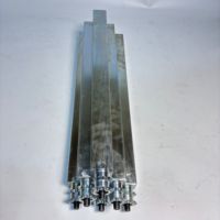 Rouleau de guidage non motorisé en acier inoxydable galvanisé avec double pignon, rouleau de convoyeur entraîné et entraîné par une force externe pour ligne d'assemblage