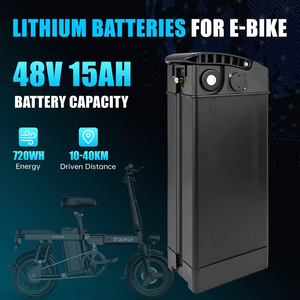 Paket Baterai E-Bike 48V 15Ah Kompatibel dengan Motor 250W/500W/740W untuk Sepeda Lipat Berbagai Model 30A BMS - Product Image 2