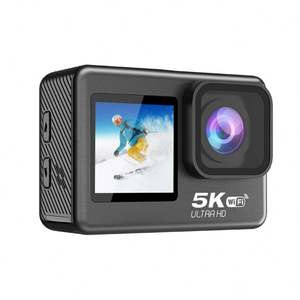 Caméra vidéo sportive SY89 Ultra HD étanche 5K, grand angle, fisheye, WiFi, écran tactile, caméra d'action sportive - Product Image 1