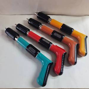 <span class=keywords><strong>Pistolet</strong></span> <span class=keywords><strong>à</strong></span> clous de construction <span class=keywords><strong>à</strong></span> faible bruit et amortisseur de chocs avec accessoires de clous de fixation assortis - Product Image 6
