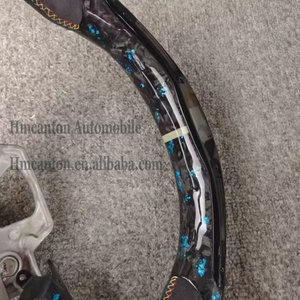 Latest Products Forged Carbon Fiber Alcantara LED Grip Steering <b>Wheel</b> for Ford Mustang Car Steering <b>Wheel</b> - Product Image 2