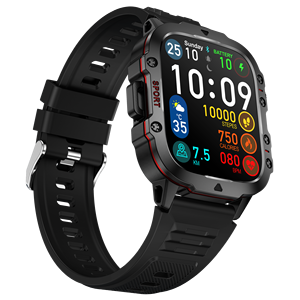 Smartwatch sportivo QX11 1.96 pollici AI assistente vocale lunga durata corpo forte custodia per il monitoraggio del sonno della pressione di ossigeno nel sangue - Product Image 6