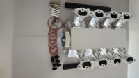 Collecteur d'admission haute performance pour moteur Toyota Lexus 2UZ 3UZ V8 compatible avec corps de papillon électronique Bosch 82mm CNC Plenum
