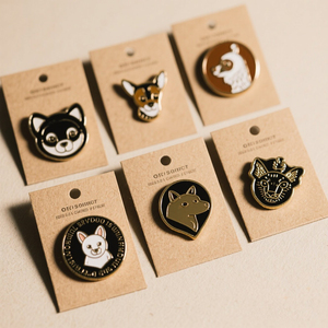 Nhà Máy Bán Buôn Không Có Tối Thiểu Cá Nhân Kim Loại Động Vật Phù Hiệu Thiết Kế Khác Nhau Tùy Chỉnh Men Ve Áo Pin Huy Hiệu Với Sự Ủng Hộ Thẻ - Product Image 6