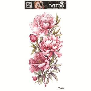 สติ๊กเกอร์แทททูลายโทเท็ม ลายหมาป่าปลอม อุปกรณ์สักลายมืออาชีพ แทททูชั่วคราวกันน้ำ ลายผีเสื้อสำหรับผู้หญิง - Product Image 6