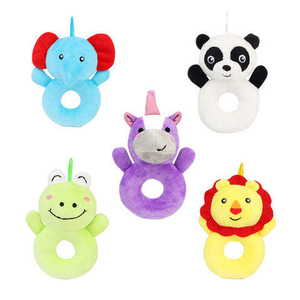 Juguetes para Bebés Recién Nacidos al por Mayor con MOQ Bajo, Sonajeros para Bebés de 6 a 12 Meses, Peluche de Animales Personalizado - Product Image 1