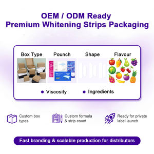 Luxsmile Bandelettes blanchissantes pour les <span class=keywords><strong>dents</strong></span> V34 Purple, qualité dentaire, OEM, emballage en gros, marque privée, Pap Hp - Product Image 6