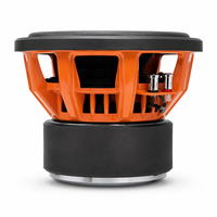 Subwoofer de voiture haute puissance de 12 pouces avec cadre orange, haut-parleur de voiture OEM/ODM