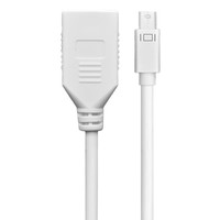 Adaptador UGREEN Mini DP a DP Thunderbolt 4K de Alta Definición con Doble Blindaje y Doble Capa para MacBook Laptop, en Stock