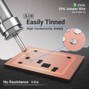 2UUL <strong>FX</strong>-002S CPU Dedicated SilverFlying Line Suitable for Mobile PhoneCPU Drop Point Flying Line Welding Repair <strong>Tool</strong> - Product Image 5