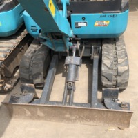 KUBOTA-MINI excavadora usada, U-17/U25S/017CR, precio bajo