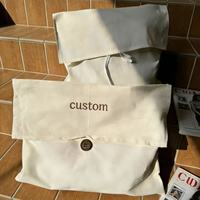 Enveloppe d'emballage personnalisable en satin écologique avec impression sérigraphique