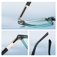 Vente en gros de lunettes de protection contre la lumière bleue classiques, personnalisables, tendance, populaires, style Ins, unisexes, montures de lunettes rapides