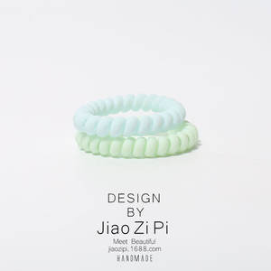 Coleteros de Línea Telefónica de Color Rosa Fresco de Verano, Coleteros Sin Rastro, Unisex, Alta Elasticidad - Product Image 3