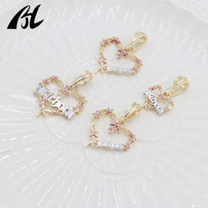 Gran Venta Colgante para Pulsera Bañado en Oro Mañana Será Bonito Corazón de <span class=keywords><strong>Bichota</strong></span> Colgante para Collar de la Famosa Cantante Karol G - Product Image 5