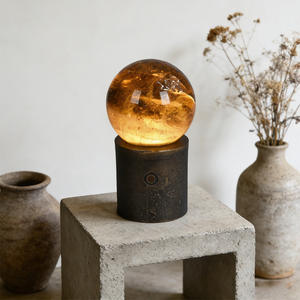 Éclairage intérieur 3500K (blanc chaud) Garantie 1 an (année) Matériel du corps de la lampe en métal + cristal Lampe de table - Product Image 2