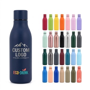 Elegante Botella de Acero Inoxidable Delgada con Forma de Lata de Cola, con Acabado Mate de Alta Gama, Perfecta para Estilos de Vida Modernos - Product Image 1