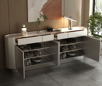 Wohnzimmer Wandmontierter Esszimmerschrank, Küchenschrank, Aufbewahrungsschrank, Multifunktionaler Lagerschrank