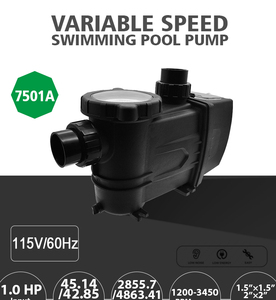 STARMATRIX-bomba de piscina inteligente con inversor de velocidad variable, dispositivo de bombeo de varias velocidades con certificación aprobada por SMP7501A - Product Image 6