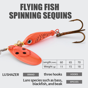 Leurre de pêche ALPHA 11g 15g 18g, spinner, pêche en eau salée, appât artificiel ciblé, cuillère dure, leurres métalliques, spinnerbait, équipement de pêche - Product Image 2