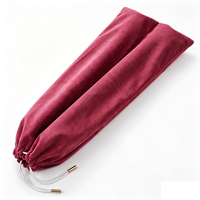 Sac de rangement pour supports de Mahjong, 22 pouces, 4 compartiments, avec cordon de serrage, sac de transport pour supports de Mahjong américains